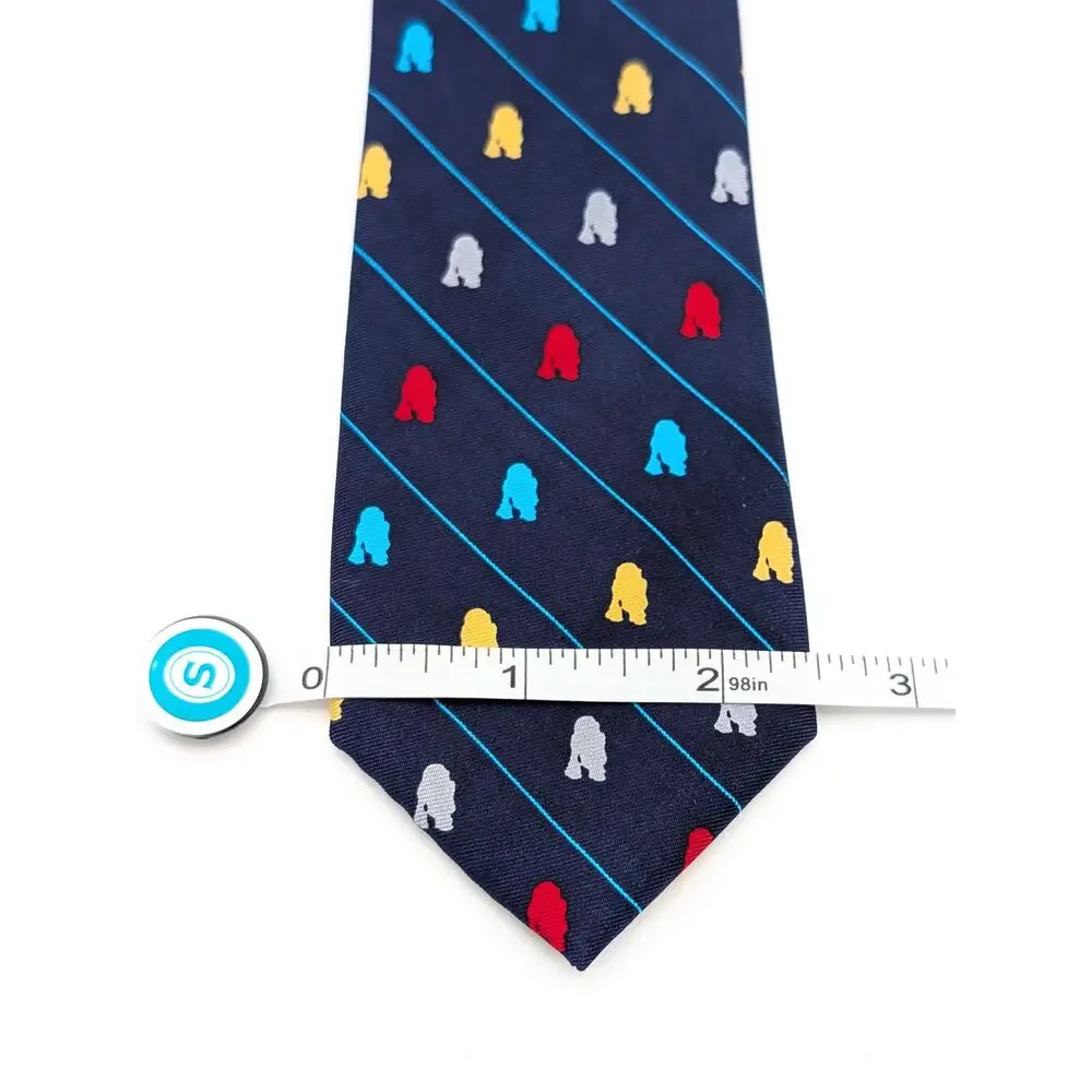 Star Wars Boys R2-D2 Zipper Necktie Novelty Pre-Tied Adjustable Preppy Whimsical